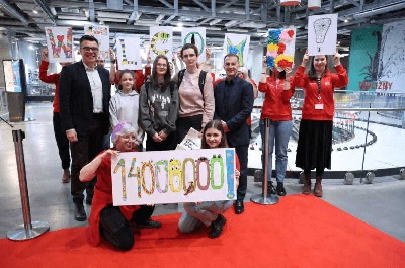 14 milionów osób odwiedziło Centrum Nauki Kopernik