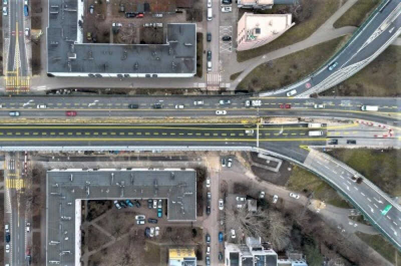 Otwarcie nowego wiaduktu Trasy Łazienkowskiej