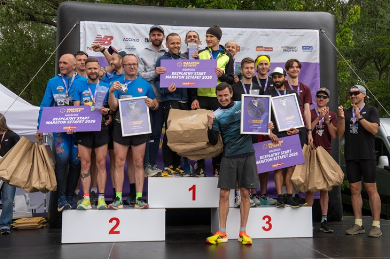 Maraton Sztafet Warszawa 2025 za nami