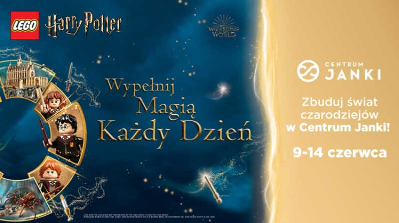 Kreatywna zabawa i niezwykłe wyzwania Harry’ego Pottera - trwa tydzień magii w Centrum Janki