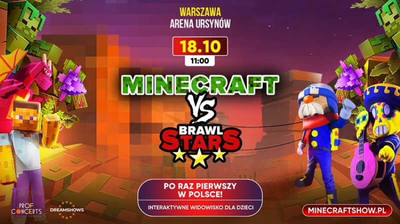 Minecraft Big Show – tylko w Warszawie