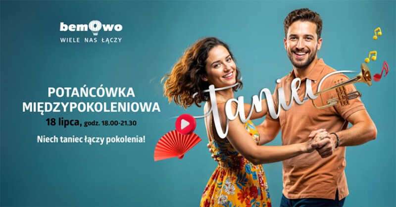 Galeria Bemowo zaprasza na międzypokoleniową potańcówkę pod chmurką
