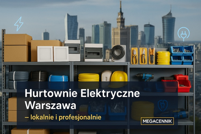 Hurtownie elektryczne Warszawa – lokalne zakupy z gwarancją jakości