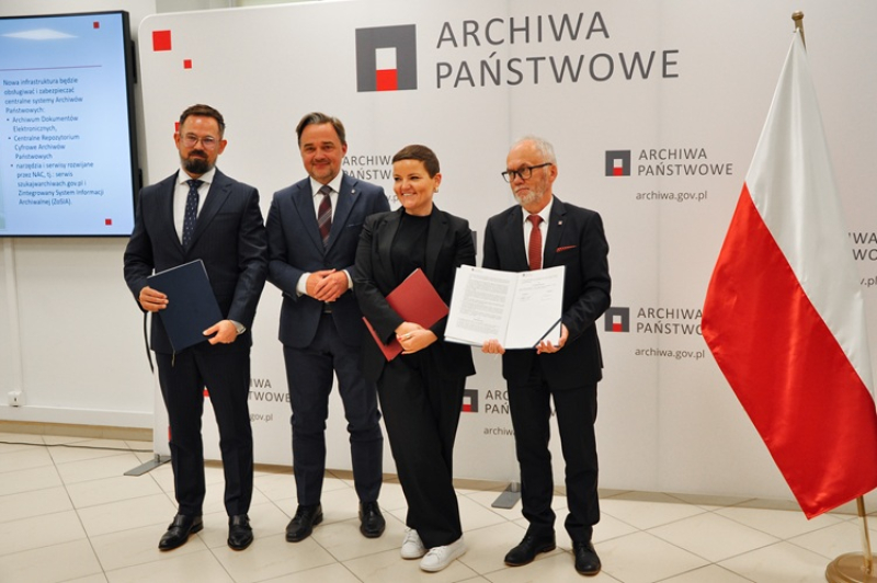 Archiwa Państwowe rozpoczynają strategiczną inwestycję – Narodowe Archiwum Cyfrowe będzie miało własną siedzibę