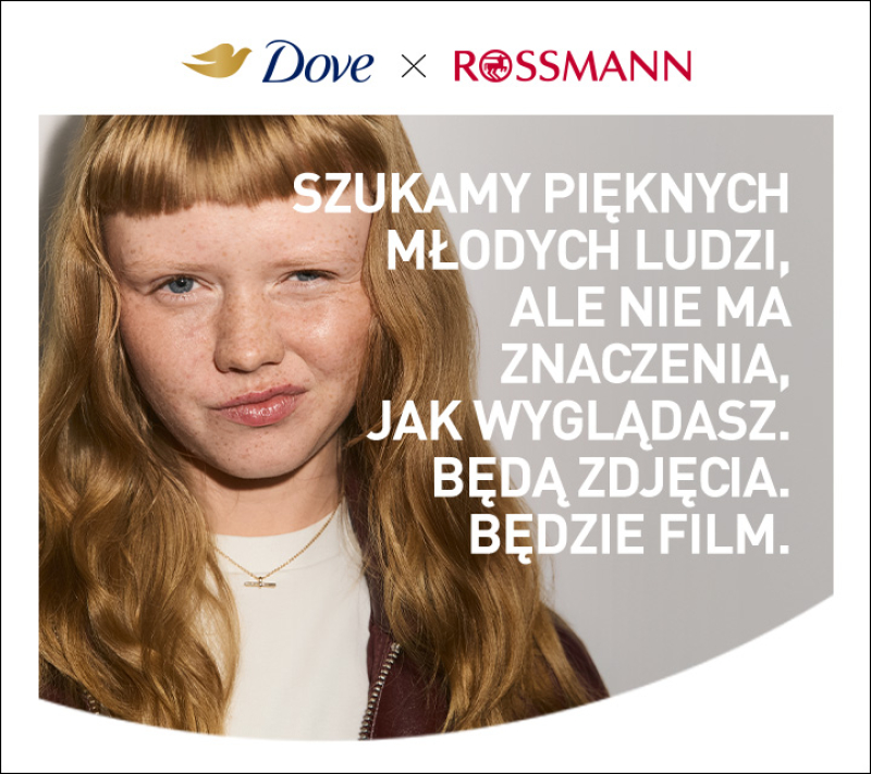Szukamy pięknych młodych ludzi, ale to nie wygląd ma znaczenie – Dove i Rossmann zapraszają do projektu - Piękna Generacja