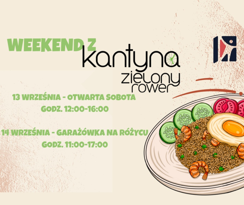 Kantyna Zielony Rower otwiera się w najbliższą sobotę!