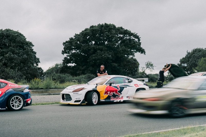 Kuba Przygoński przed finałem Drift Masters w Warszawie