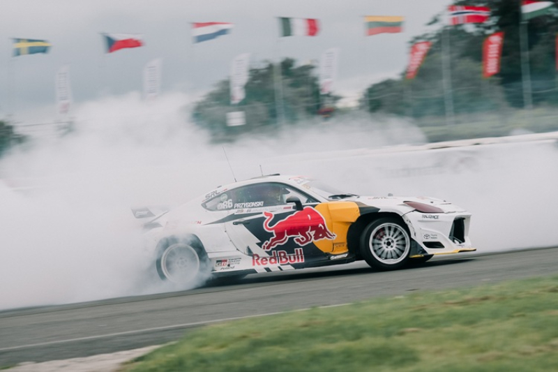 Kuba Przygoński po finale Drift Masters w Warszawie