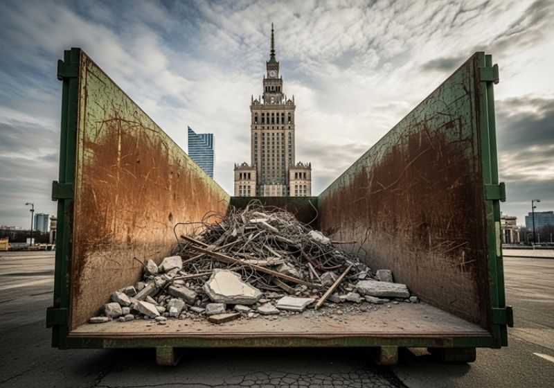 Wywóz gruzu w Warszawie – gdzie zamówić szybko i tanio?