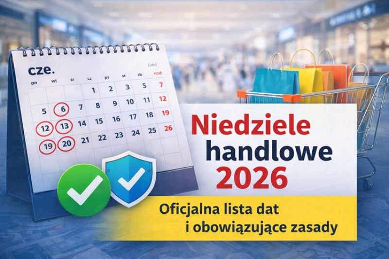 Niedziele handlowe 2026 w Warszawie i województwie Mazowieckim – terminy, kalendarz, zasady