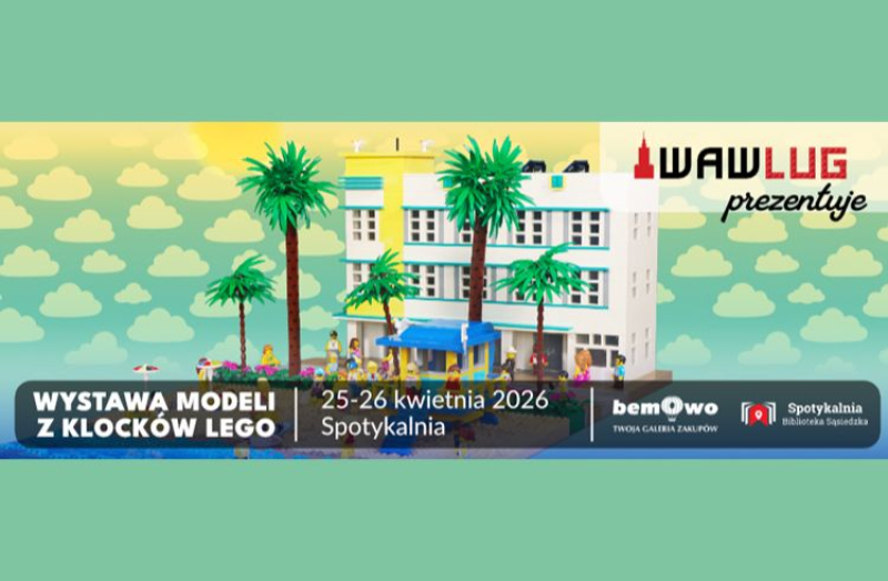 Klocki LEGO ponownie opanują Galerię Bemowo: weekend pełen atrakcji dla całych rodzin