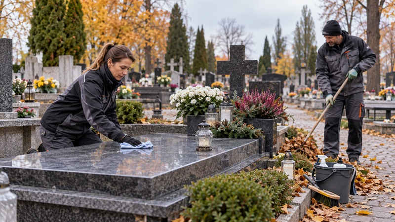 Komu zlecić posprzątanie grobu w Warszawie?