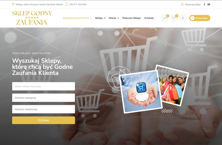 Sklep Godny Zaufania – portal sklepów internetowych, którym warto zaufać