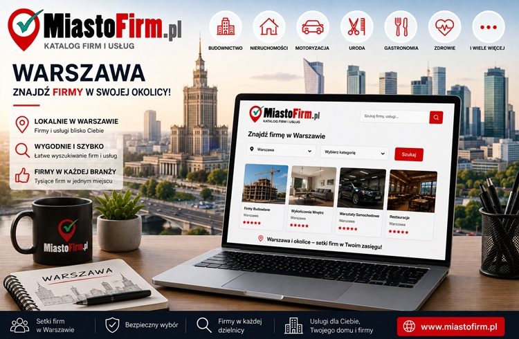 Jak zwiększyć widoczność firmy w Warszawie? Poznaj katalog MiastoFirm.pl