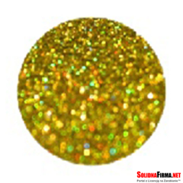 Holograficzne Konfetti do Balonów - złote - okrągłe - 50 g