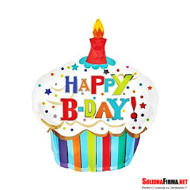 Balon foliowy BABECZKA - Happy B-Day