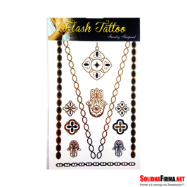 Tatuaże Metaliczne – Flash Tatoo – Zestaw 11