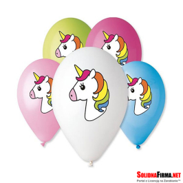 Balony Premium „Jednorożec”, 12" / 5 sztuk