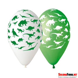 Balony Premium „Dinozaury”, 12" / 5 sztuk