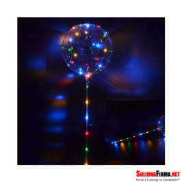 Balony LED - GIGA – przezroczyste
