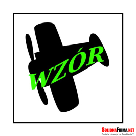 Szablony do tatuaży - Szablon Samolot - 1