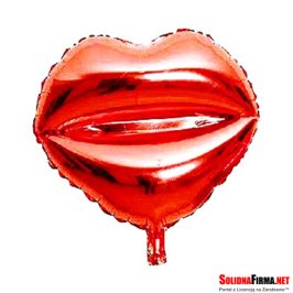 Balon foliowy USTA czerwone 50.5 X 44.5 cm