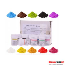 Barwniki  Spożywcze - zestaw - 10 kolorów