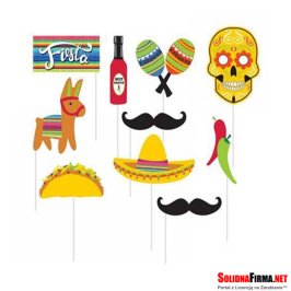 Rekwizyty do zdjęć - „Meksykańskie Party”