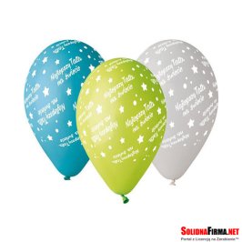 Balony Premium „Najlepszy Tata”, pastelowe, 12" / 5 sztuk