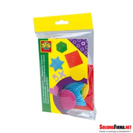 Koralikowe Prasowanki - Podkładki do Układania Kształtów - Zestaw 5 sztuk