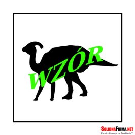 Szablony do tatuaży - Szablon Dinozaur - 3