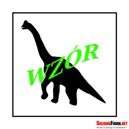 Szablony do tatuaży - Szablon Dinozaur - 2