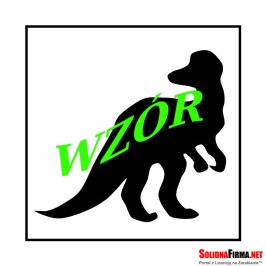 Szablony do tatuaży - Szablon Dinozaur - 1