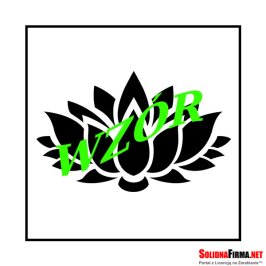 Szablony do tatuaży - Szablon Kwiatek - 11