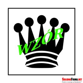 Szablony do tatuaży - Szablon Korona