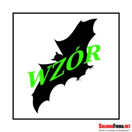 Szablony do tatuaży - Szablon Nietoperz - 5