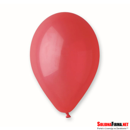 Balony A80 - Czerwone - pastelowe - 8" - 100szt