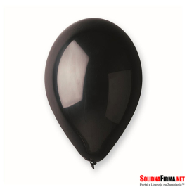 Balony A80 - Czarne - pastelowe - 8" - 100szt