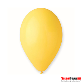 Balony G90 - Żółte - pastelowe - 10" - 100szt
