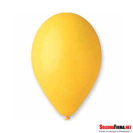 Balony G90 - Ciemnożółte - pastelowe - 10" - 100 sztuk