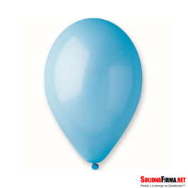 Balony G90 - Błękitne - pastelowe - 10" - 100 sztuk