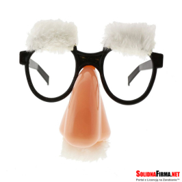 Okulary Profesorek - Siwy
