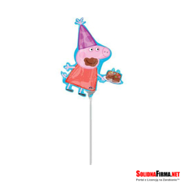 Balon foliowy 14'' - Świnka Peppa