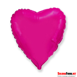 Balon foliowy 18" FX - Serce Ciemnoróżowe