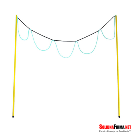 Sznurek do Baniek - PIĘĆ OCZEK - 90cm - QJoy™