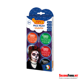 Farby do malowania twarzy - zestaw Halloween