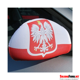 Flagi na lusterka zewnętrzne samochodowe 2 sztuki