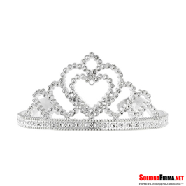 Diadem księżniczki - połyskujące kryształki