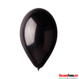 Balon Pastel 10" - czarny / 100 sztuk