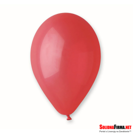 Balon Gemar pastel 5" - czerwony / 100 sztuk